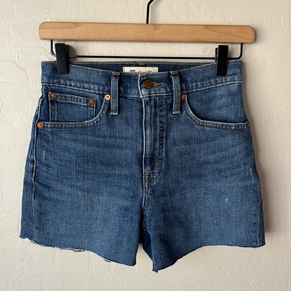 Madewell high rise denim shorts NWOT - Picture 6 of 11